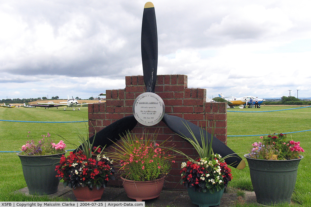 X5FB Airport - Fishburn Airfield opened by Tony Blair in 1995.