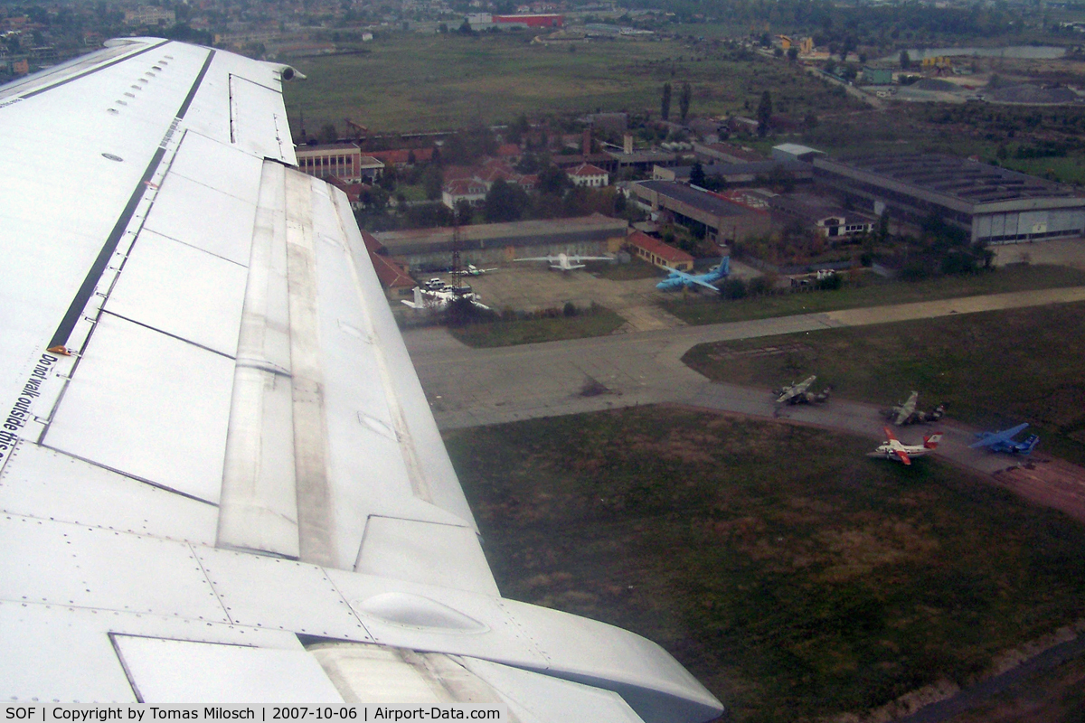 Sofia International Airport (Vrazhdebna), Sofia Bulgaria (SOF) - Lufthansa's D-ABID is departing for MUC