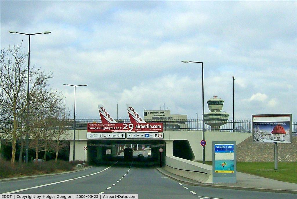 Tegel International Airport (closing in 2011), Berlin Germany (EDDT) - Entrance of Airport Berlin-Tegel (TXL)