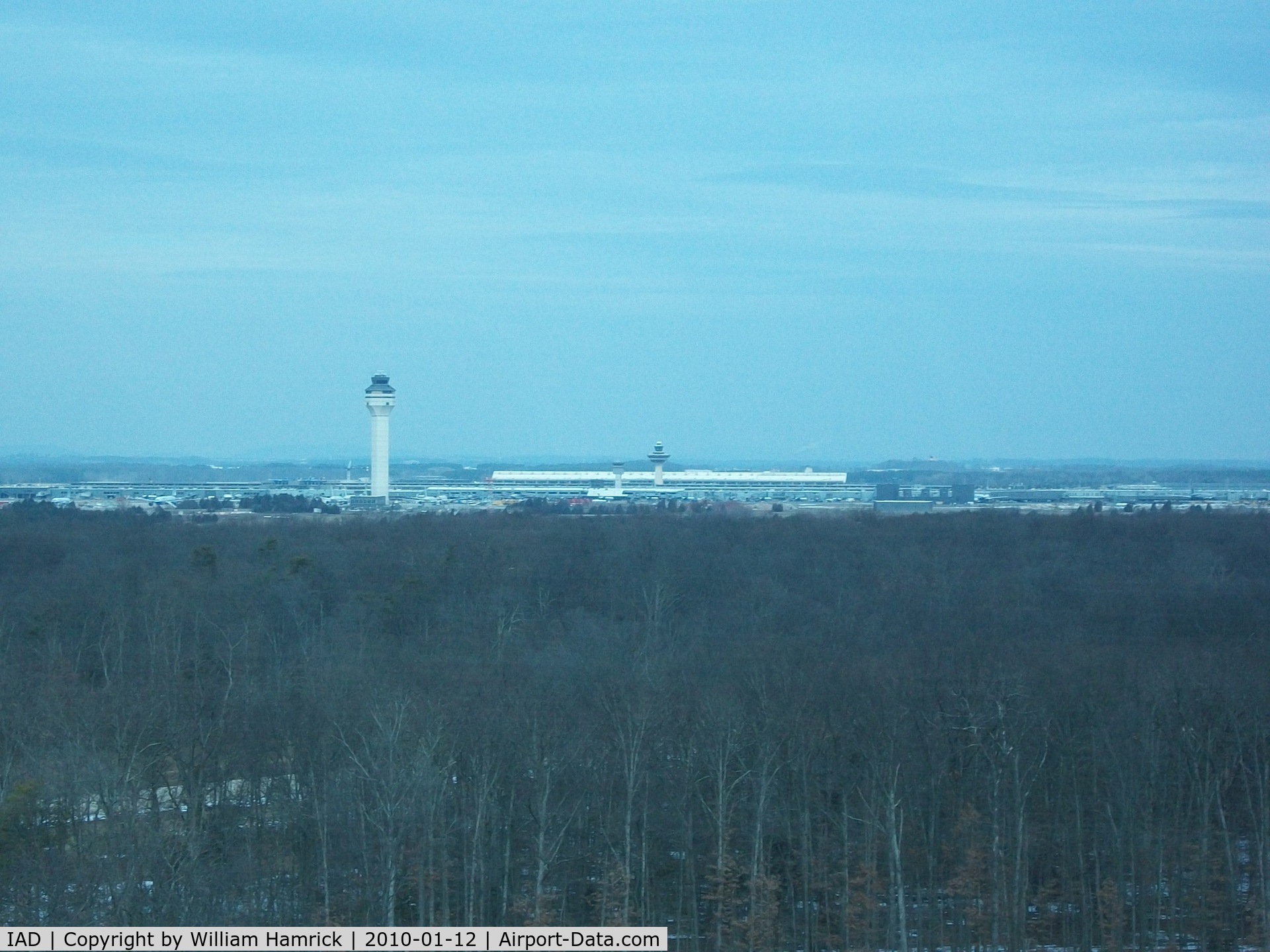 Washington Dulles International Airport (IAD) - Taken from the tower at the Udvar-Hazy Center