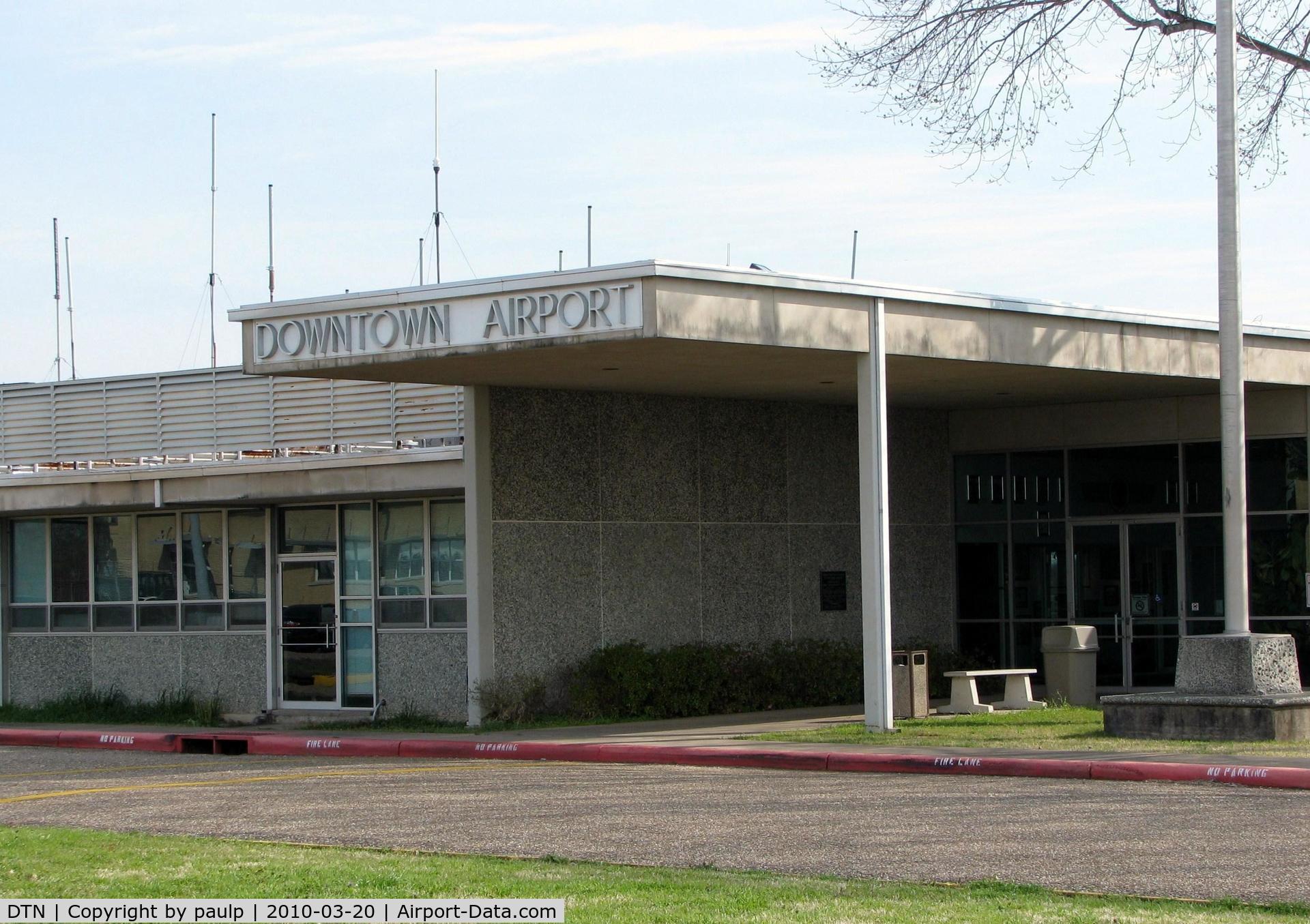 Shreveport Downtown Airport (DTN) - Front entrance to the terminal at Shreveport's Downtown Airport.