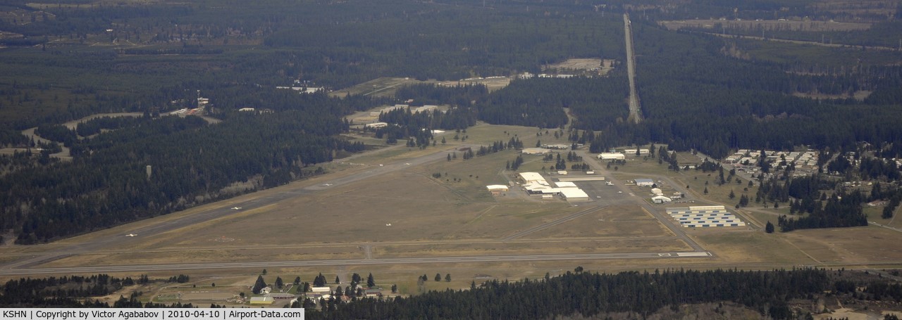 Sanderson Field Airport (SHN) - Overflying Sanderson Field