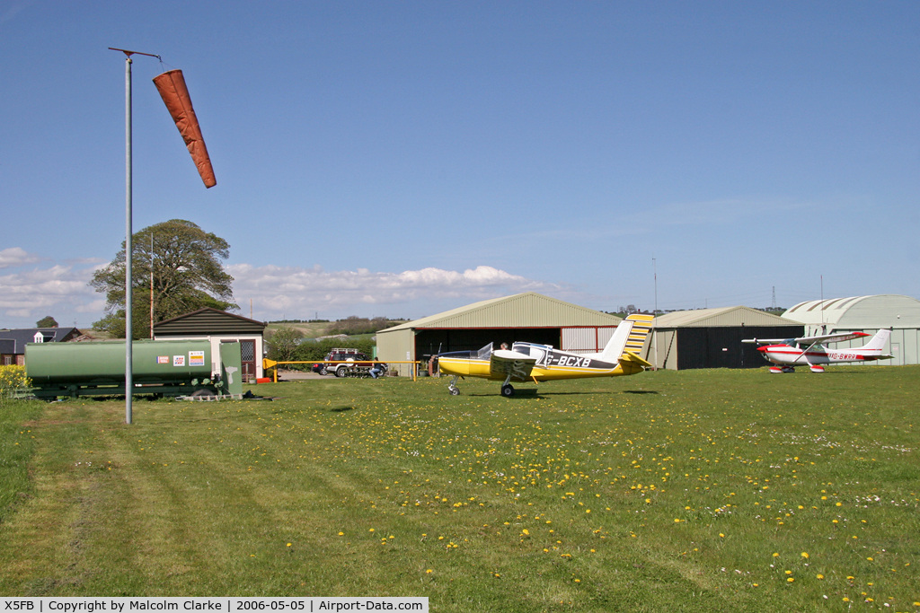 X5FB Airport - Fishburn Airfield, Co Durham, UK in 2006.