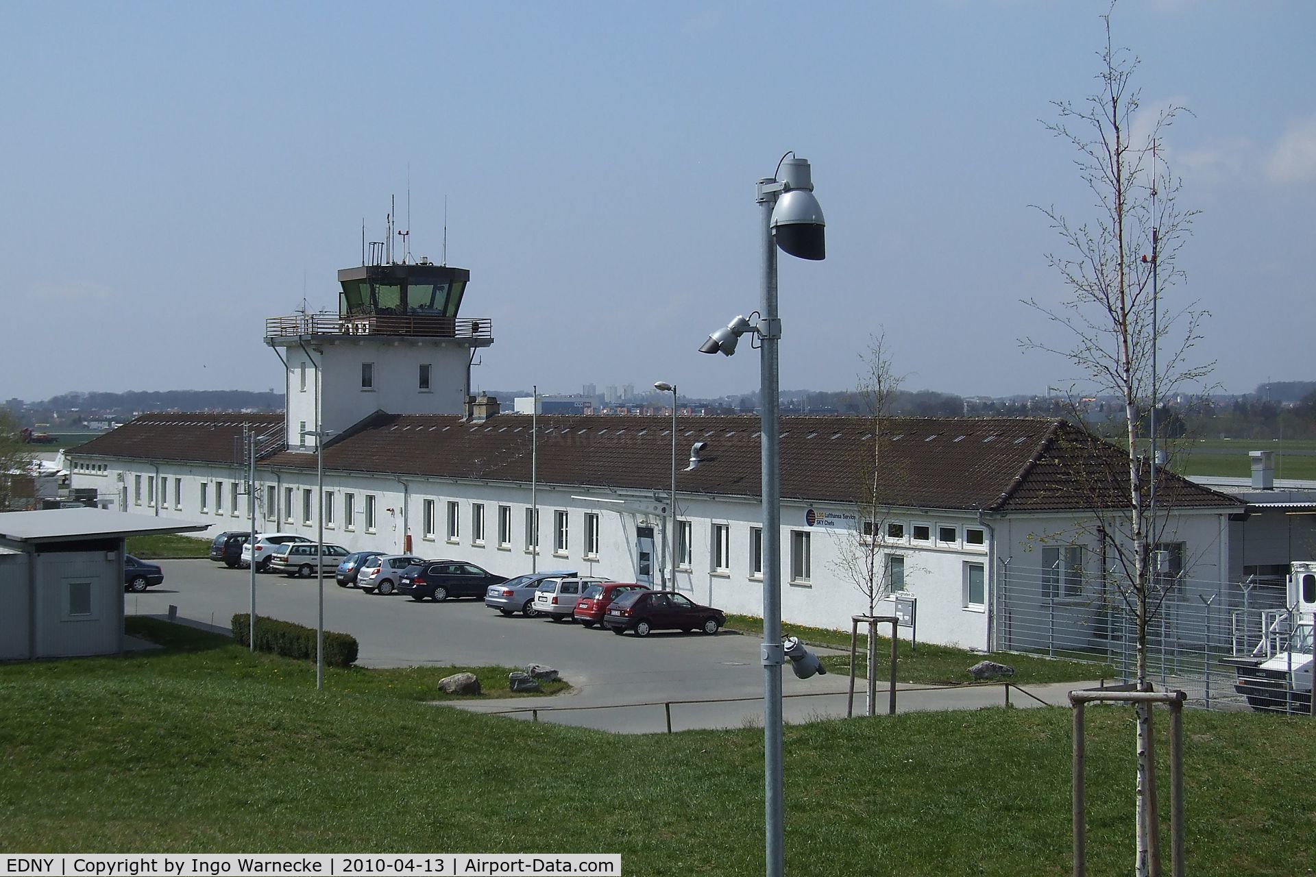 Bodensee Airport, Friedrichshafen Germany (EDNY) - the old terminal and tower
