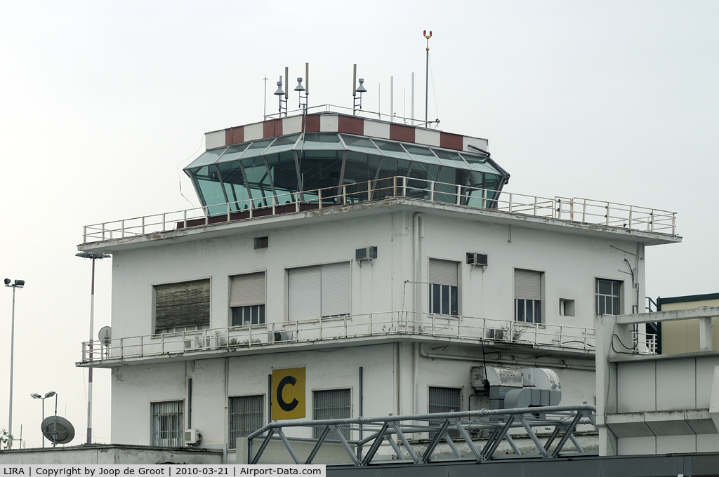 Ciampino Airport (Giovan Battista Pastine Airport), Rome Italy (LIRA) - control tower
