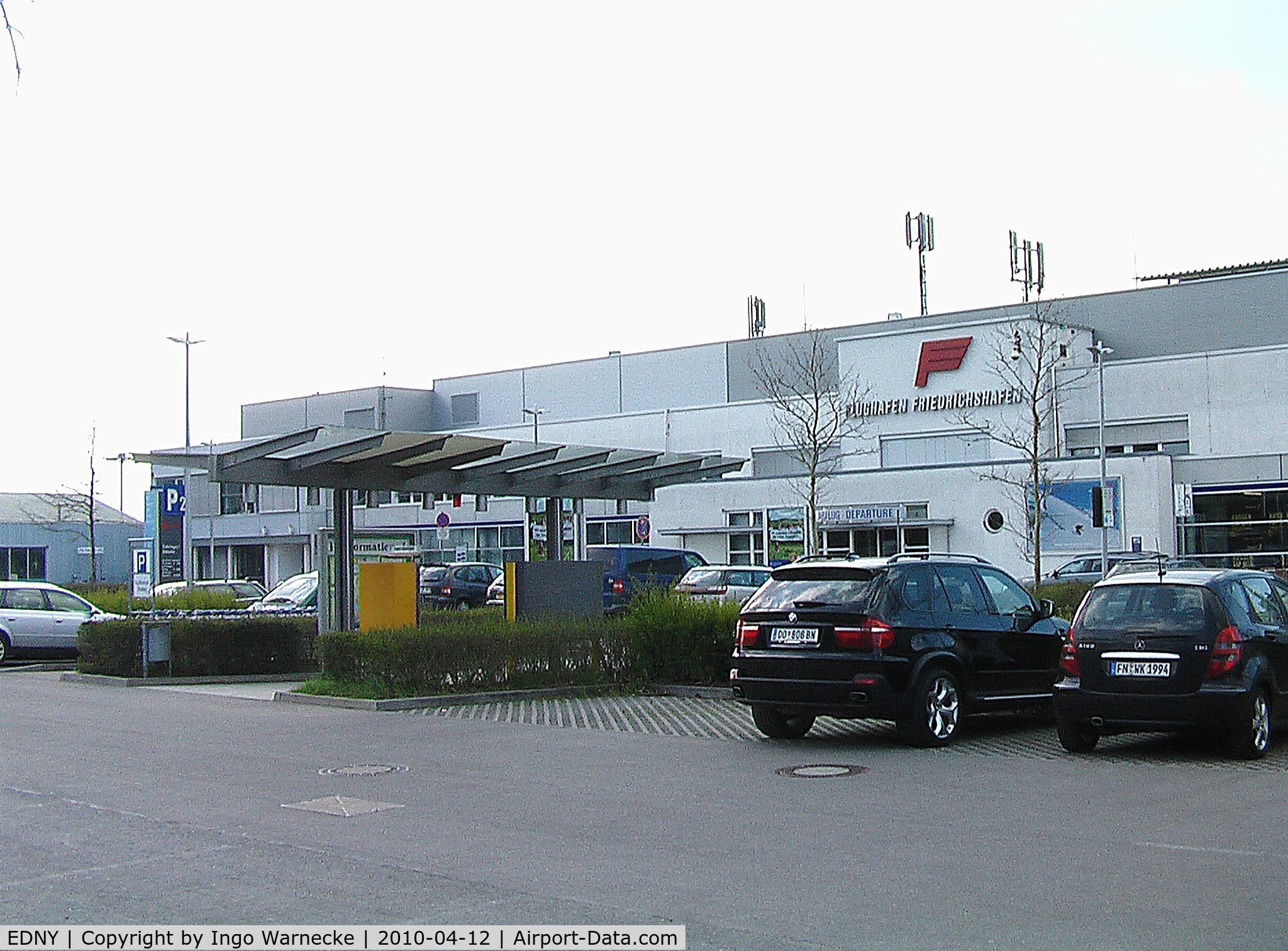 Bodensee Airport, Friedrichshafen Germany (EDNY) - the new terminal (streetside)