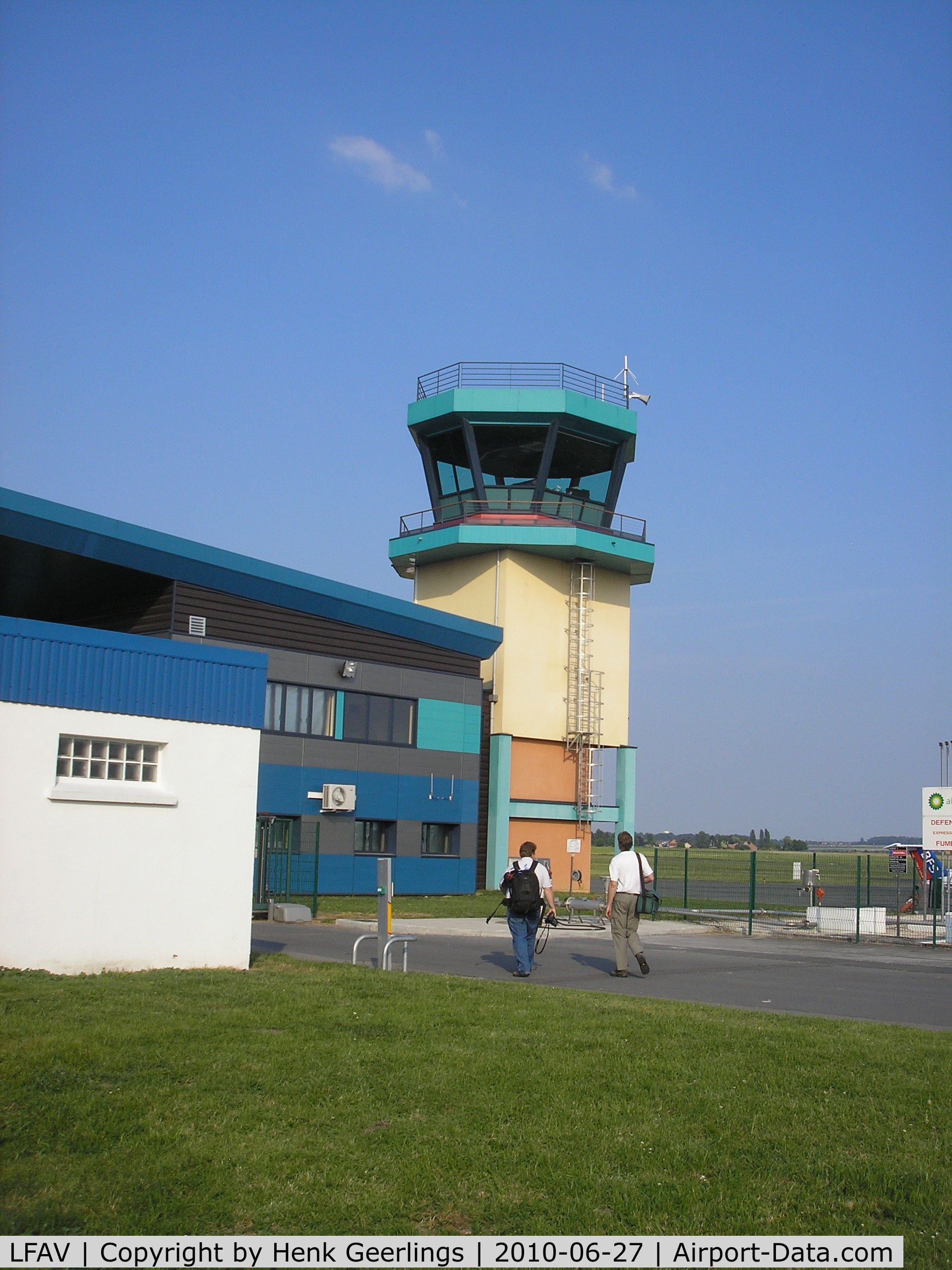 Valenciennes Airport, Denain Airport France (LFAV) - Tower. Denain Airport