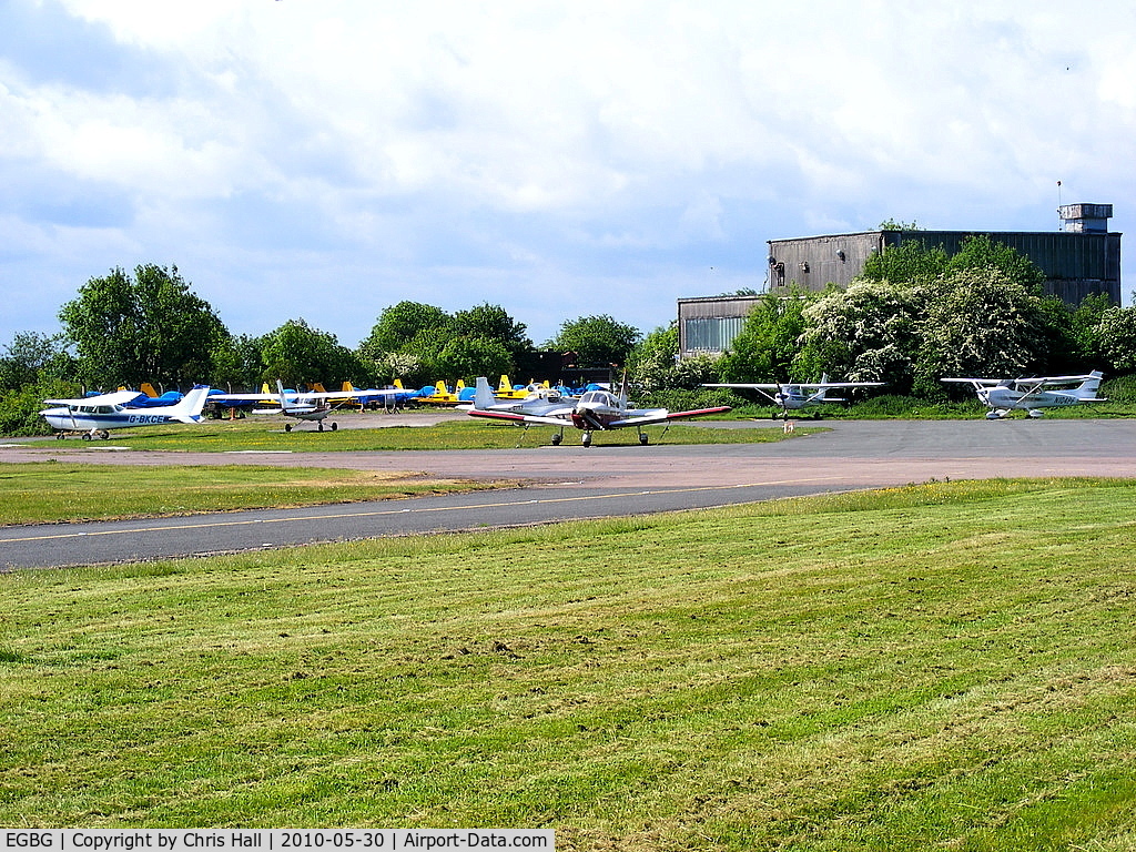 Leicester Airport, Leicester, England United Kingdom (EGBG) - GA at Leicester