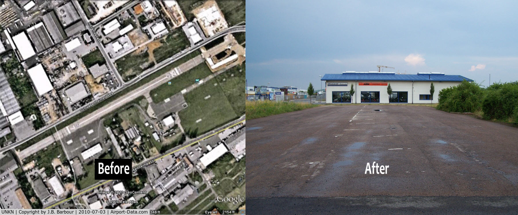 UNKN Airport - This photograph was design from my photo and Google Earth.  You can find this on Google Earth at 49°51'0.34