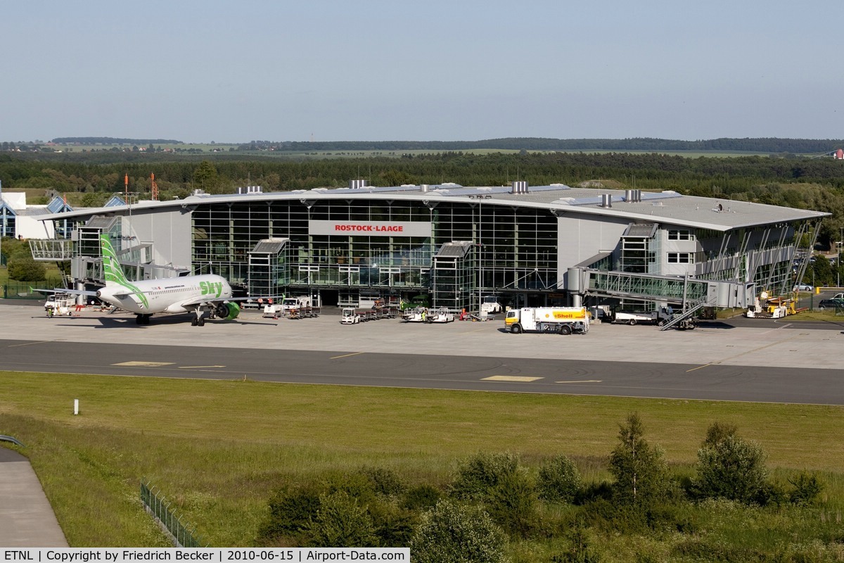 Rostock Laage Airport, Rostock Germany (ETNL) - Laage Regional Airport terminal
