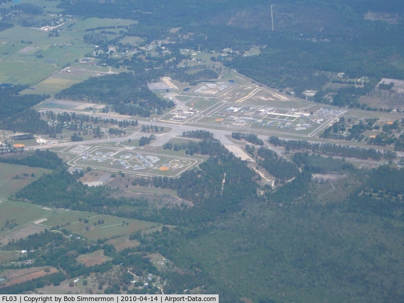 Department Of Corrections Field Airport (FL03) - Looking NE