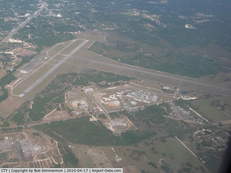 Cross City Airport (CTY) - Looking NW from 6500'