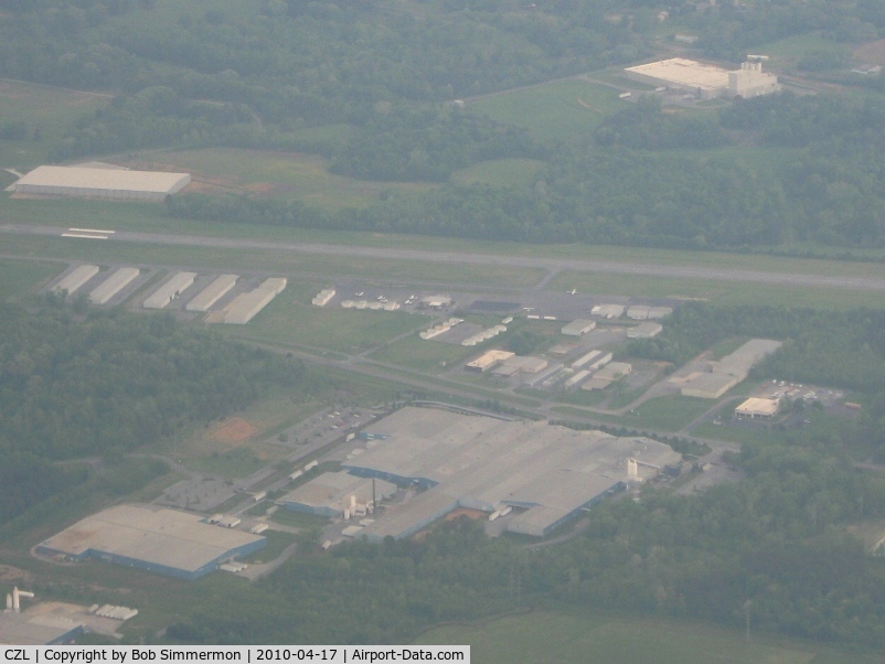 Tom B. David Fld Airport (CZL) - Looking west