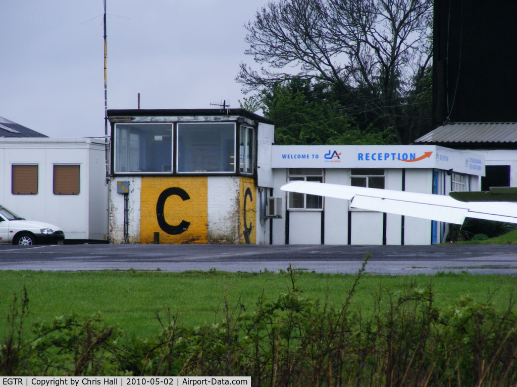 Elstree Airfield Airport, Watford, England United Kingdom (EGTR) - Control tower at Elstree Airfield