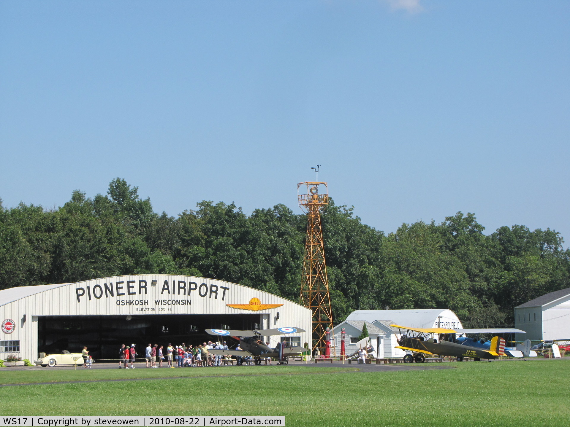 Pioneer Airport (WS17) - The Pioneer Airport part of the EAA Museum complex @ Oshkosh WI USA