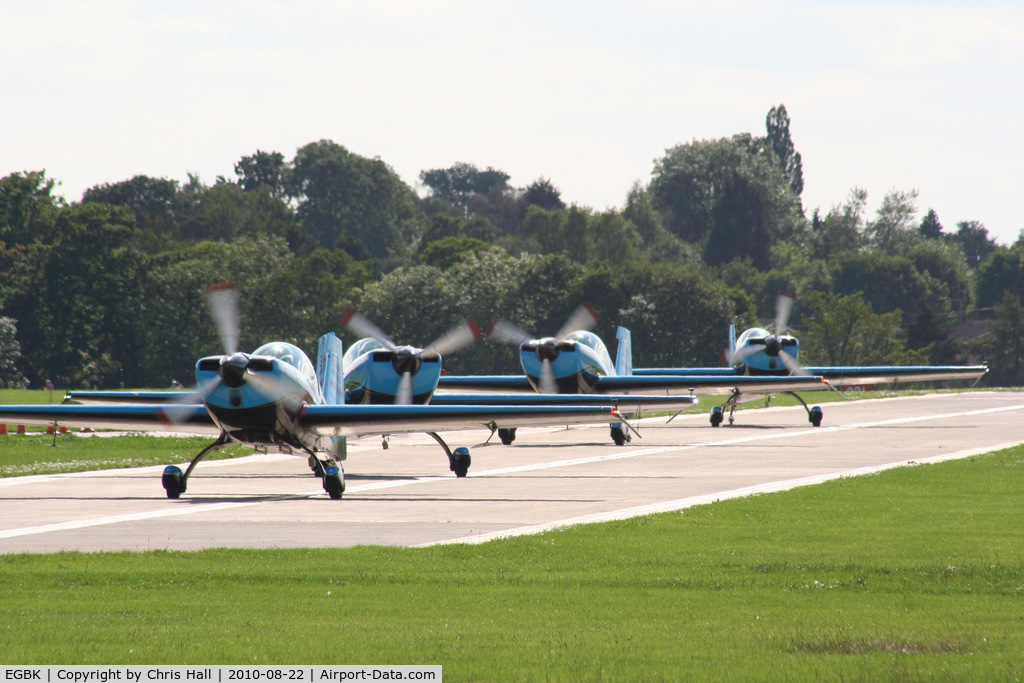Sywell Aerodrome Airport, Northampton, England United Kingdom (EGBK) - The Blades at the Sywell Airshow