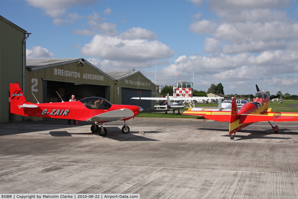 EGBR Airport - Breighton Airfield, North Yorkshire, August 2010.