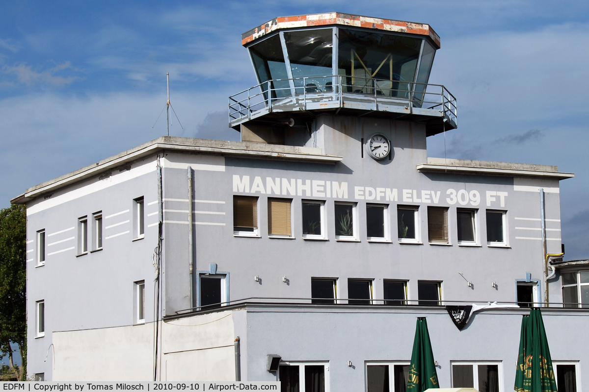 Mannheim City Airport, Mannheim Germany (EDFM) - Old tower