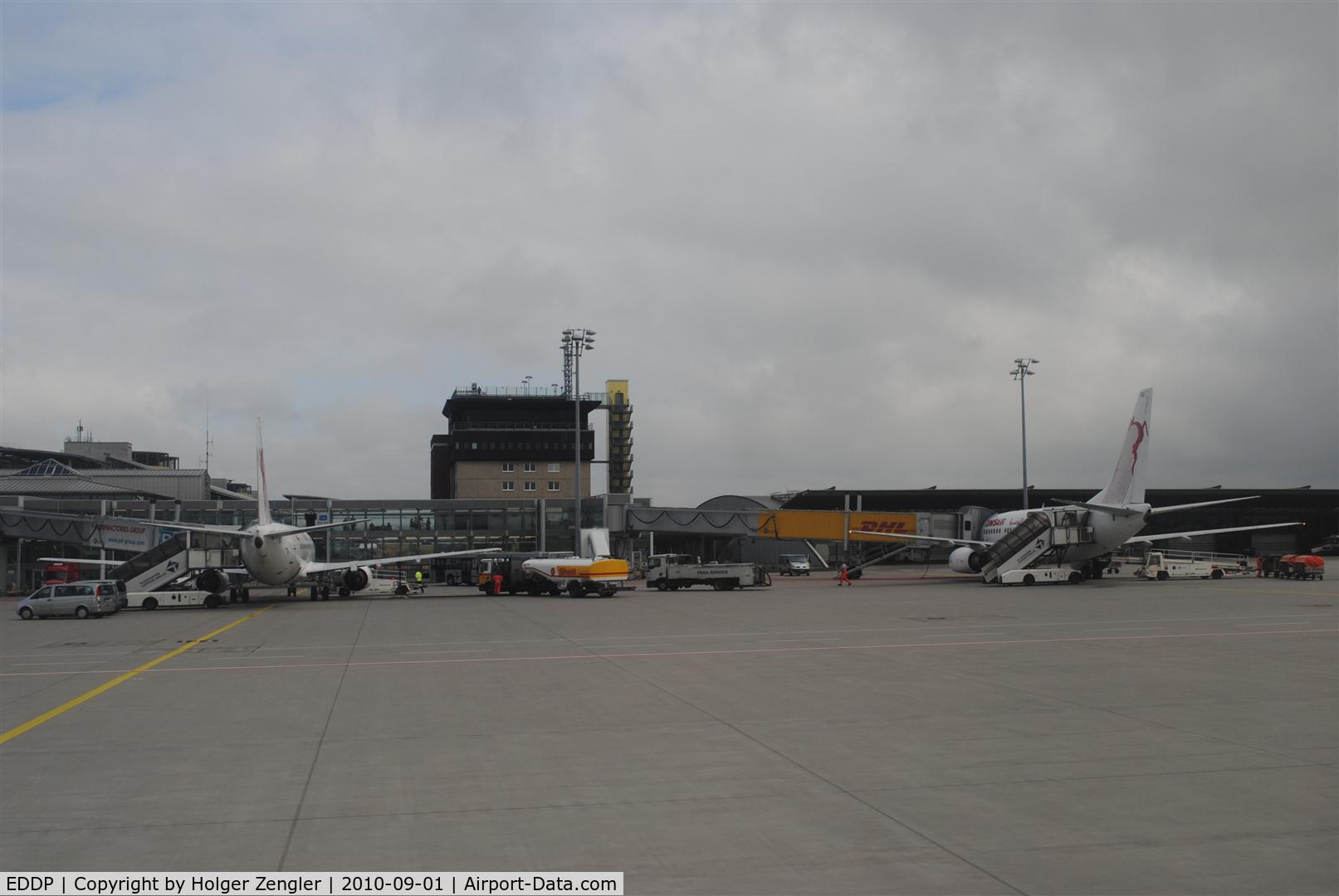 Leipzig/Halle Airport, Leipzig/Halle Germany (EDDP) - Normally I stay on the old tower looking at the airplanes on apron