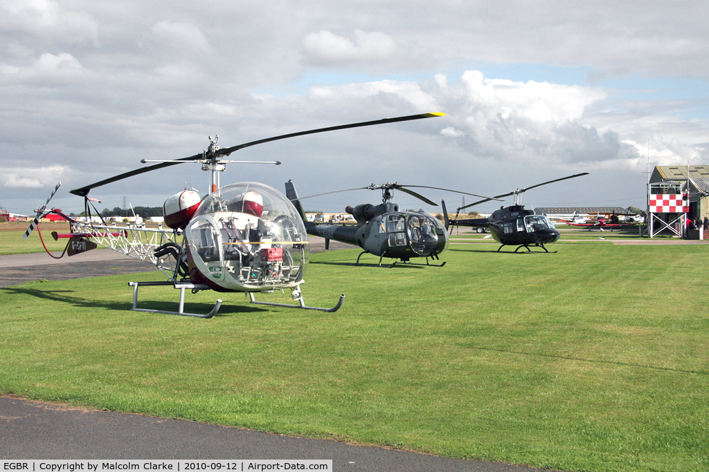 EGBR Airport - During Breighton Airfield's 2010 Helicopter Fly-In.