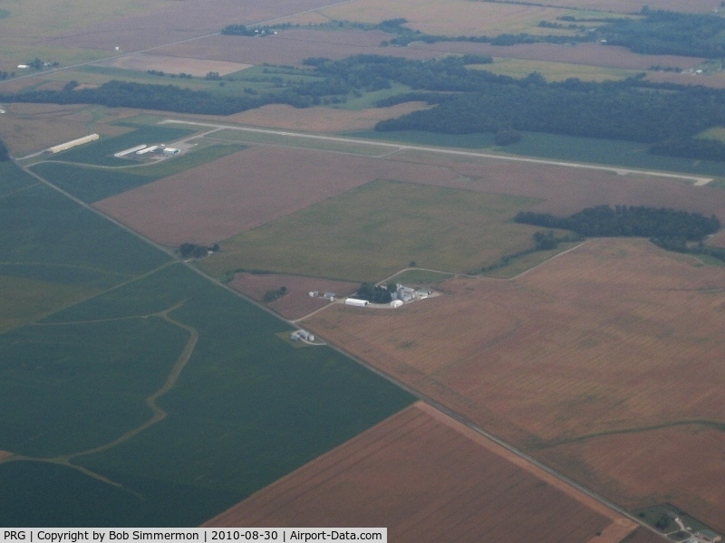 Edgar County Airport (PRG) - Looking NW