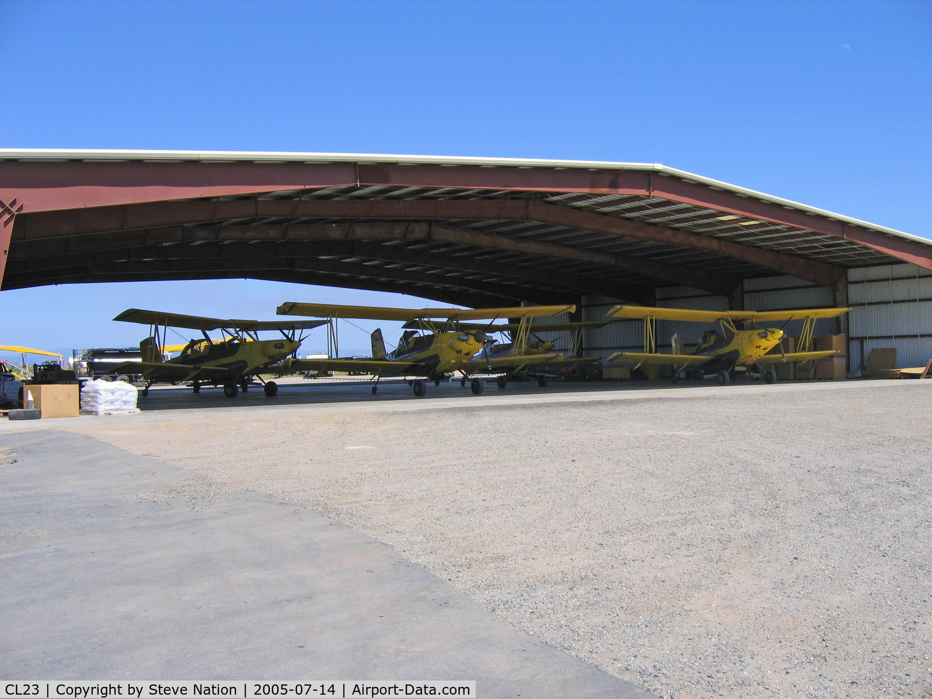 Jones/ag-viation Airport (CL23) - Jones Flying Service/Ag-viation has this magnificent hangar at their Biggs, CA airstrip
