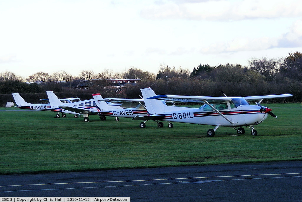 City Airport Manchester, Manchester, England United Kingdom (EGCB) - some of the Lancashire Aero Club fleet based at Barton Aerodrome