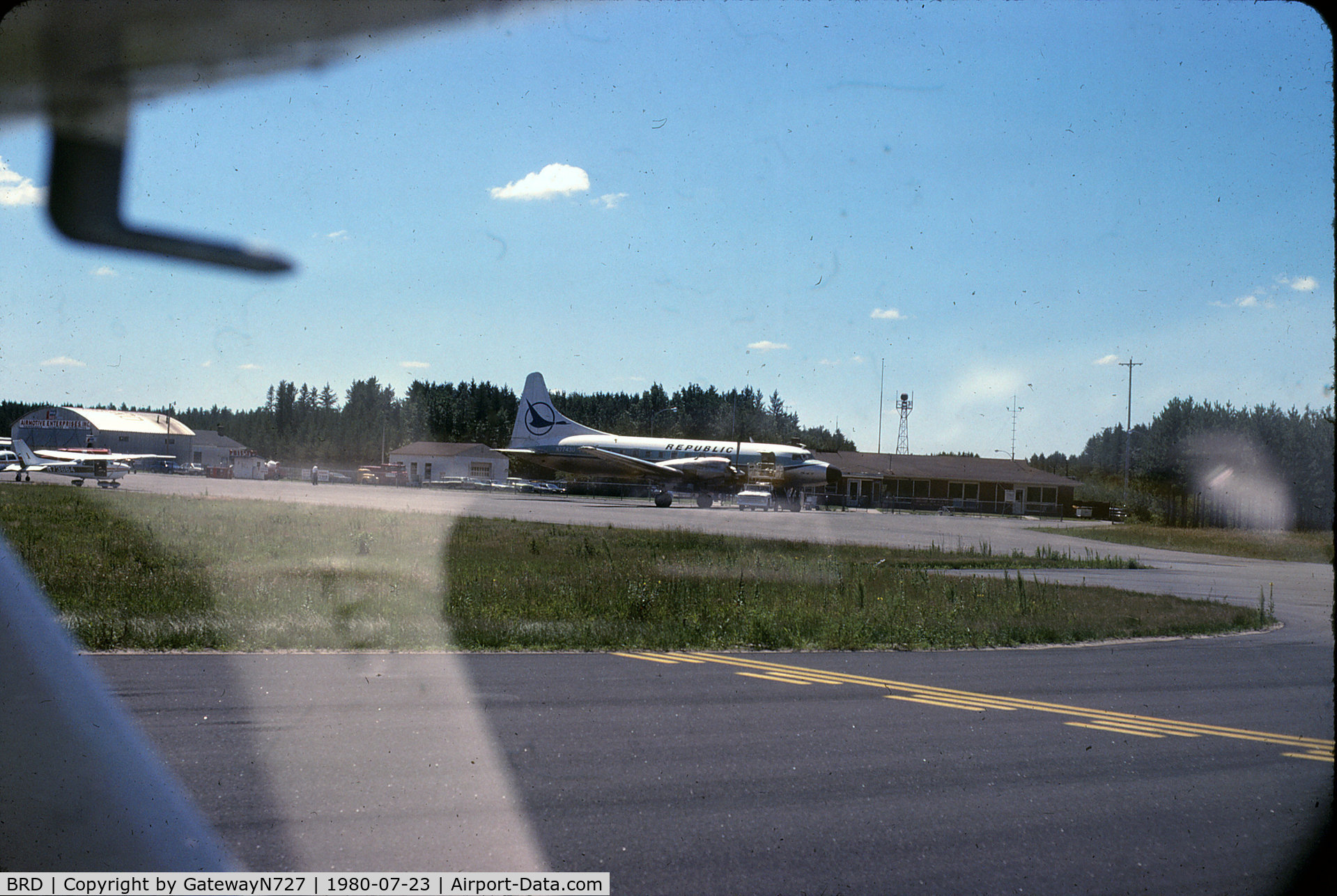 Brainerd Lakes Regional Airport (BRD) - Taken from N45574.