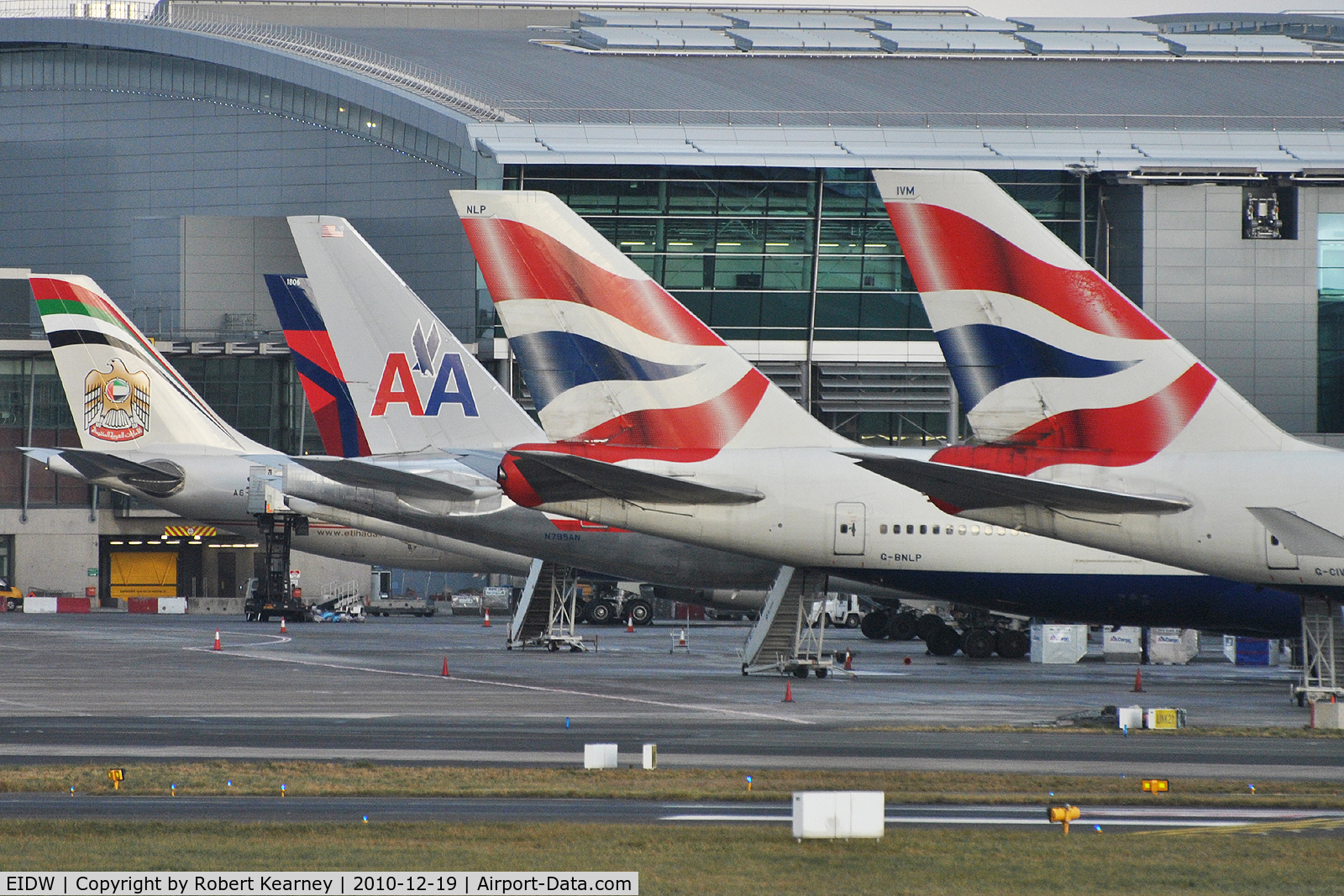 Dublin International Airport, Dublin Ireland (EIDW) - Some of the tails in EIDW due to weather in LHR
