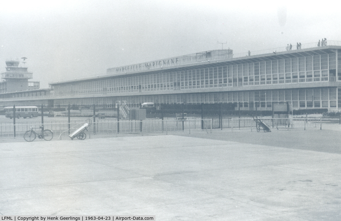 Marseille Provence Airport, Marseille France (LFML) - Marseille Airport , 1963