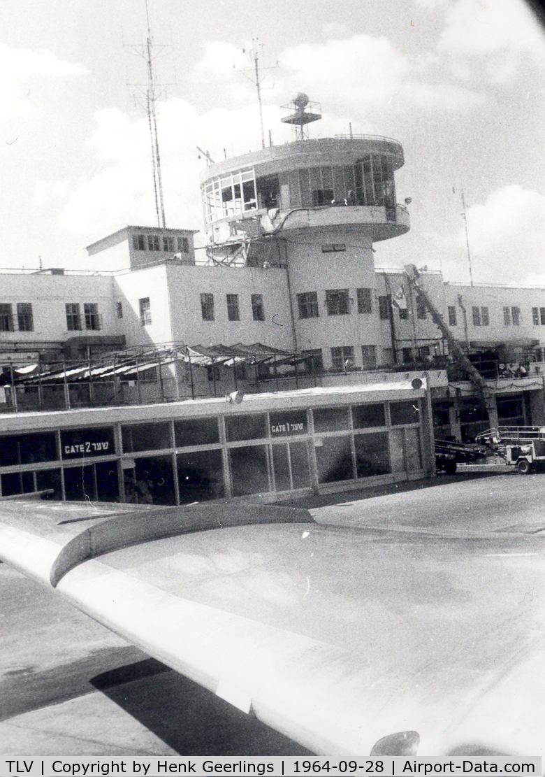Ben Gurion International Airport, Lod / Tel Aviv Israel (TLV) - Tel Aviv , LOD airport Sep 1964