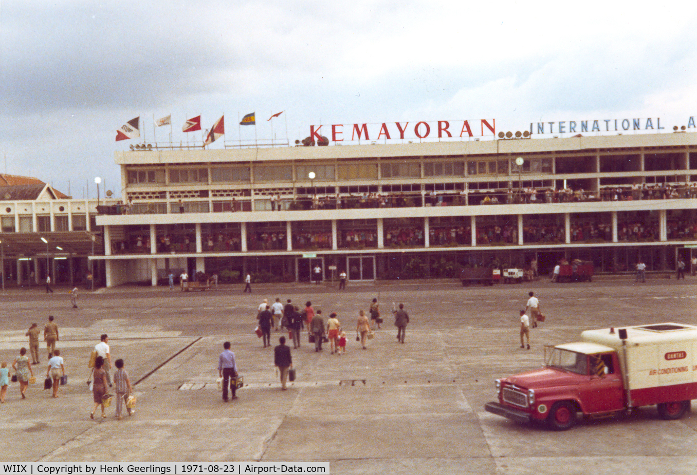 Jakarta (City) Airport, Jakarta Indonesia (WIIX) - Kamayoran Airport - Jakarta old airport , Aug 1971