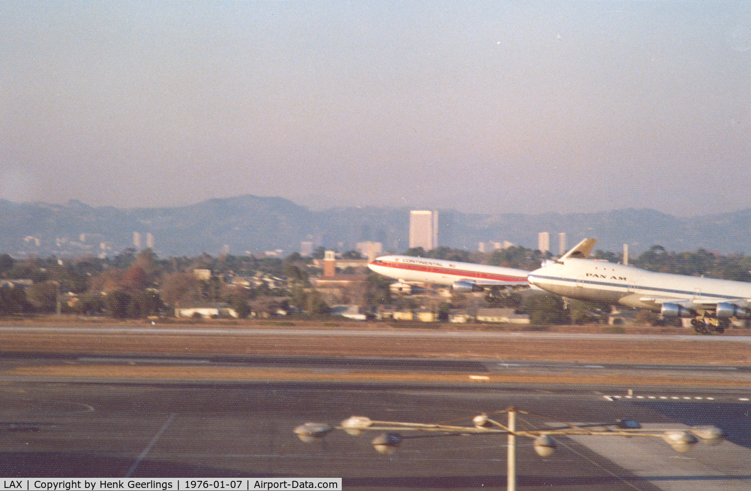 Los Angeles International Airport (LAX) - On Final , LAX airport '1976