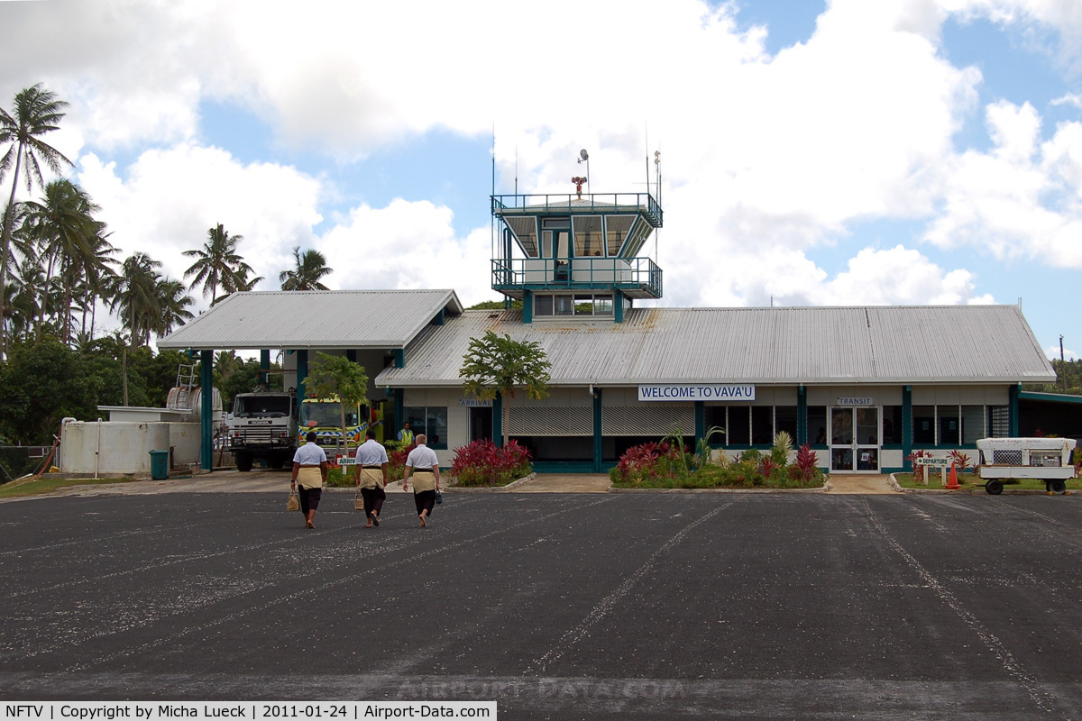Vava'u International Airport (Lupepau'u Airport), Vava'u Tonga (NFTV) - at Vava'u
