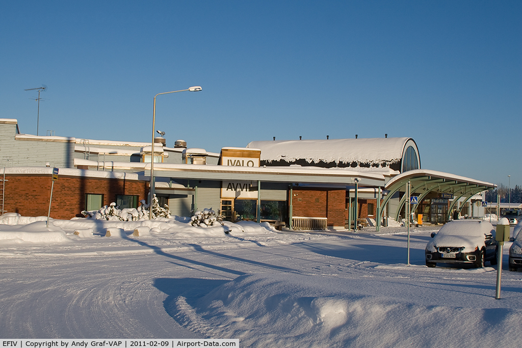 Ivalo Airport, Ivalo / Inari Finland (EFIV) - Terminal building Ivalo Airport