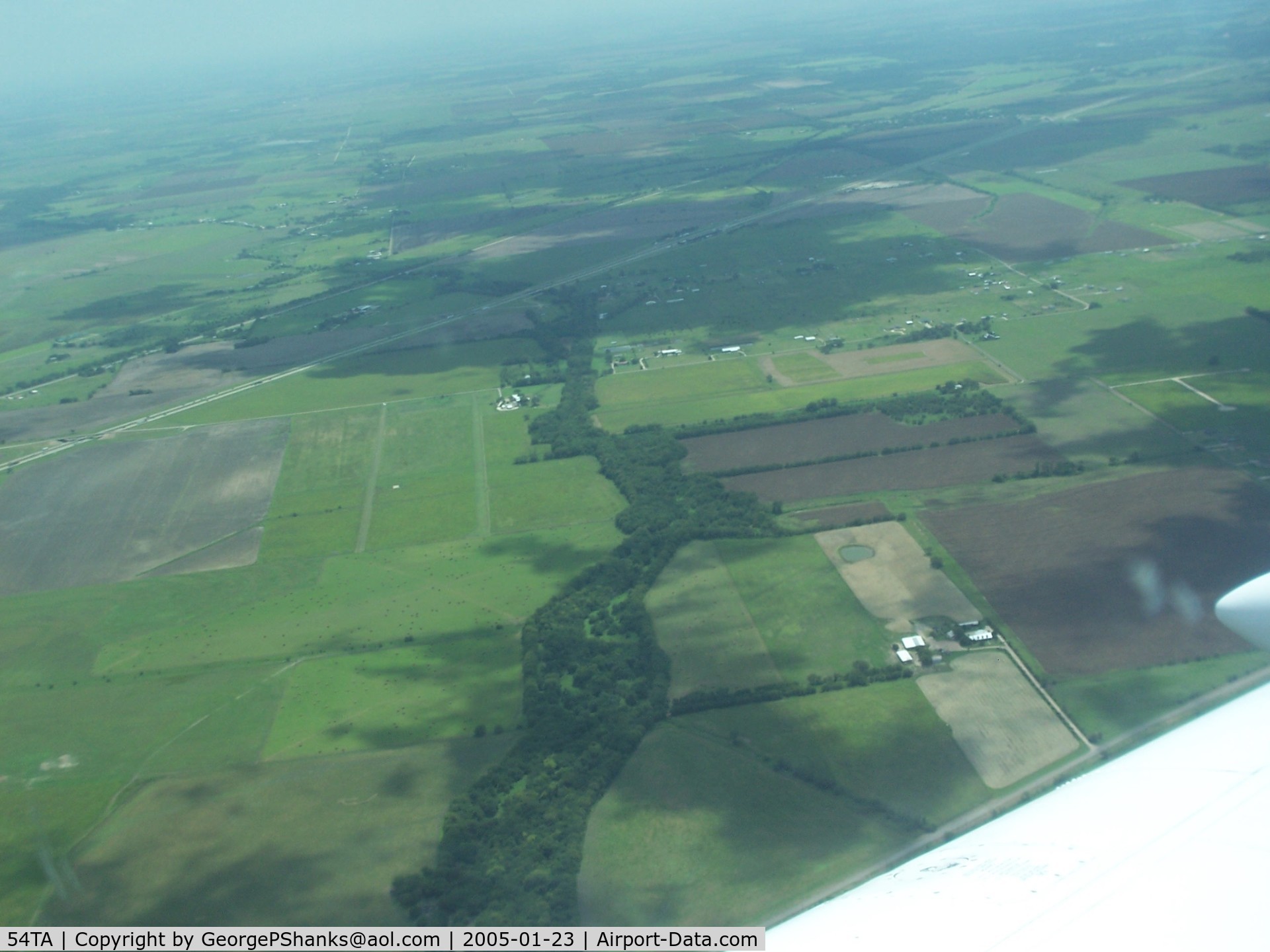 George P Shanks Airport (54TA) - Aerial photo of 54TA