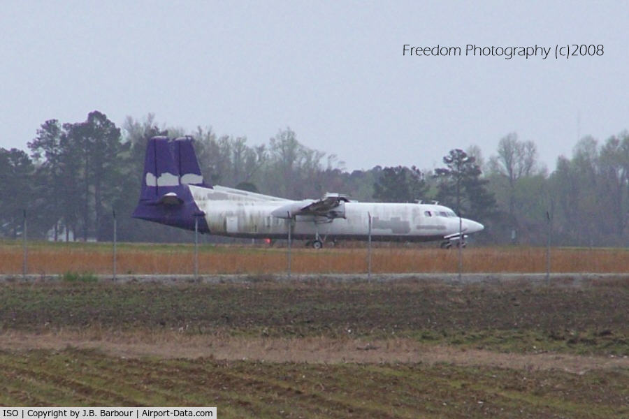 Kinston Regional Jetport At Stallings Fld Airport (ISO) - Possible a Fokker that was once FedEx