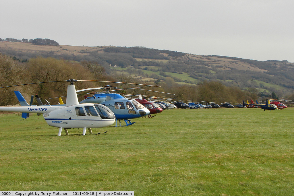 0000 Airport - Visitors to Cheltenham Racecourse on 2011 Gold Cup Day 
