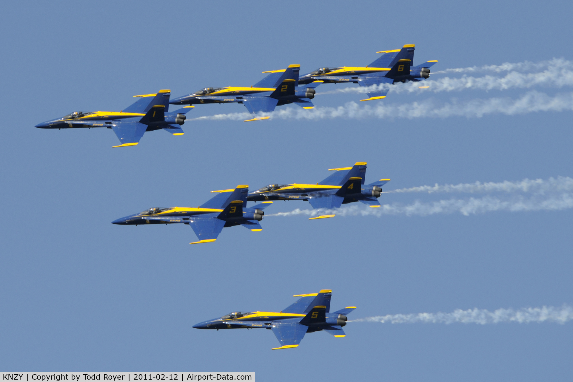North Island Nas /halsey Field/ Airport (NZY) - Blue Angels at North Island