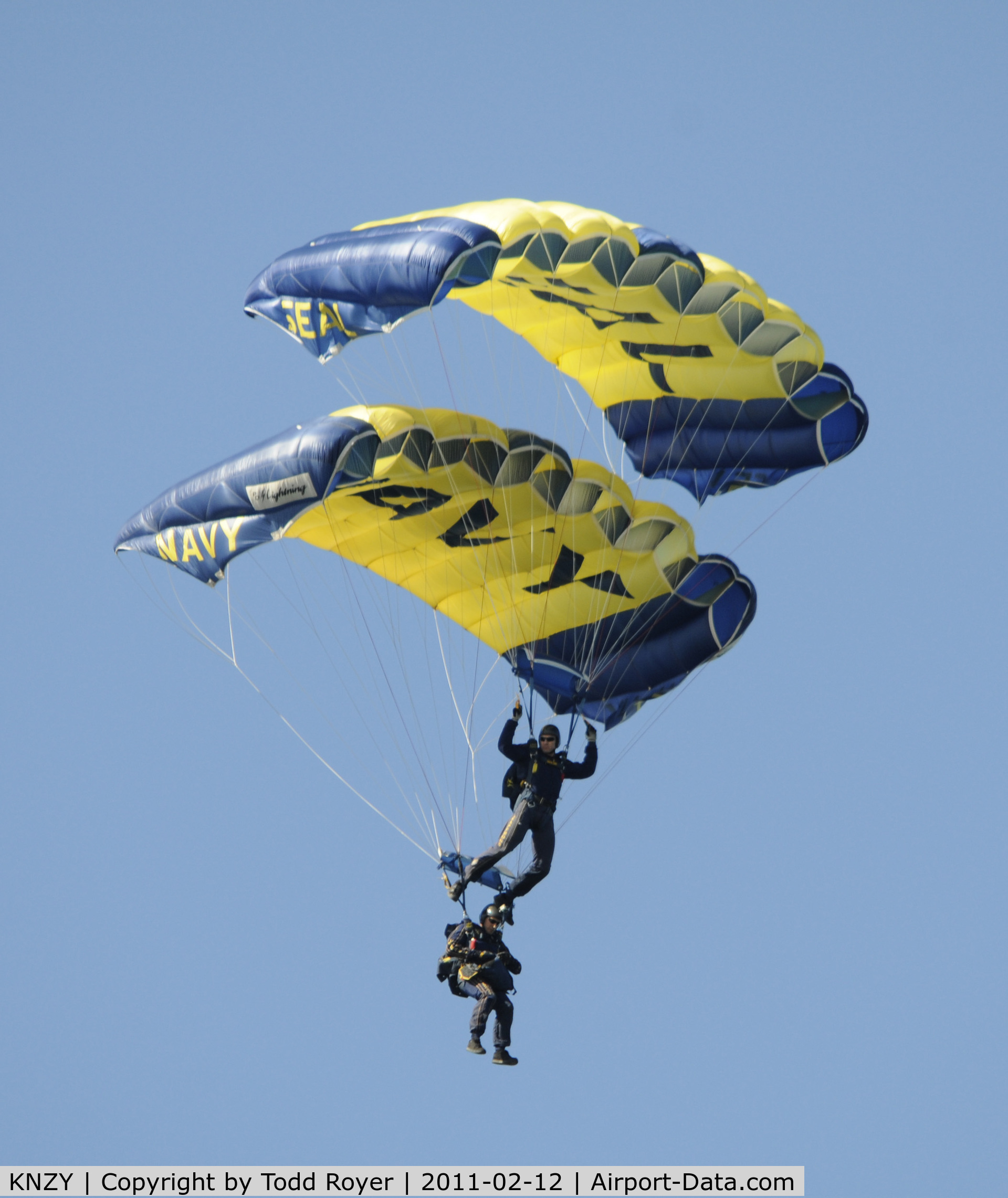 North Island Nas /halsey Field/ Airport (NZY) - Leap Frogs at North Island