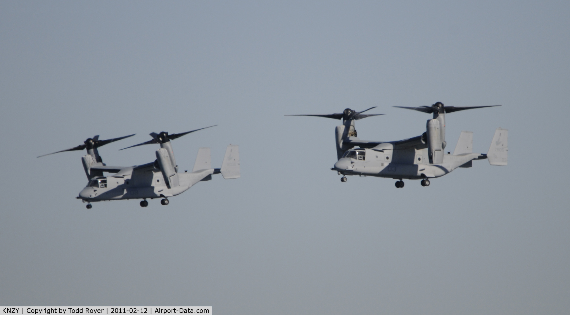 North Island Nas /halsey Field/ Airport (NZY) - Marine Osprey