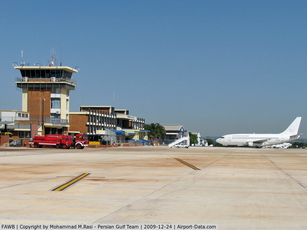 Wonderboom Airport, Pretoria South Africa (FAWB) - Wonderboom Airport with its new apron. Interlink B732 grounded at wonderboom.