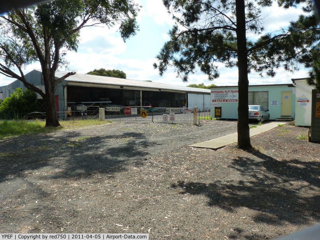 Sunbury Airfield Airport, Sunbury, Victoria, Australia Australia (YPEF) - Office and hangars at Sunbury (Penfield) Airfield - YPEF
