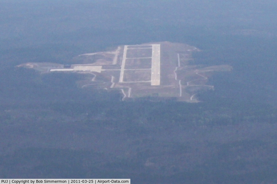 Paulding Northwest Atlanta Airport (PUJ) - Looking SE from 3000' & 8 mi.