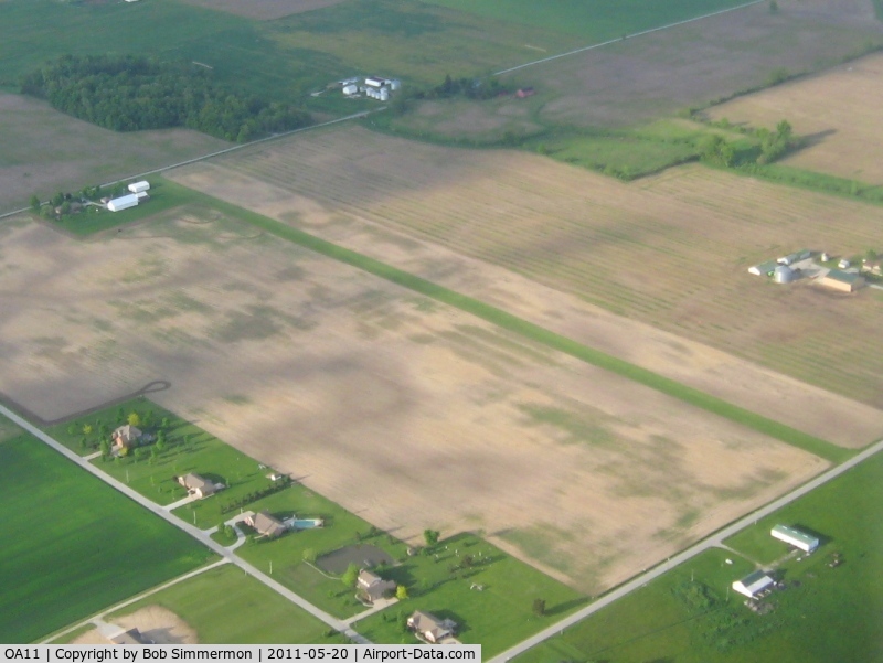 Heitman Field Airport (OA11) - Looking NE from 2500'