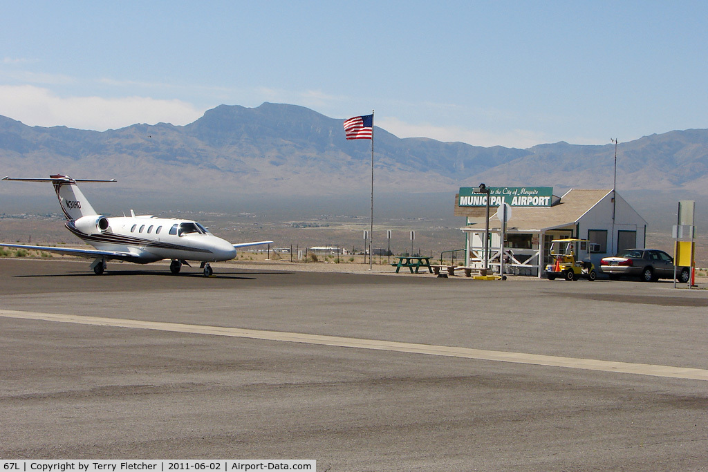 Mesquite Airport (67L) - Bizjet visitor to Mesquite Nevada