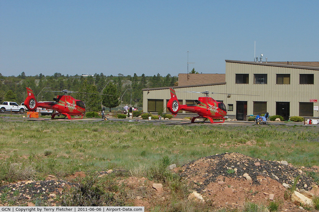Grand Canyon National Park Airport (GCN) - One of the three Helicopter terminals at Grand Canyon