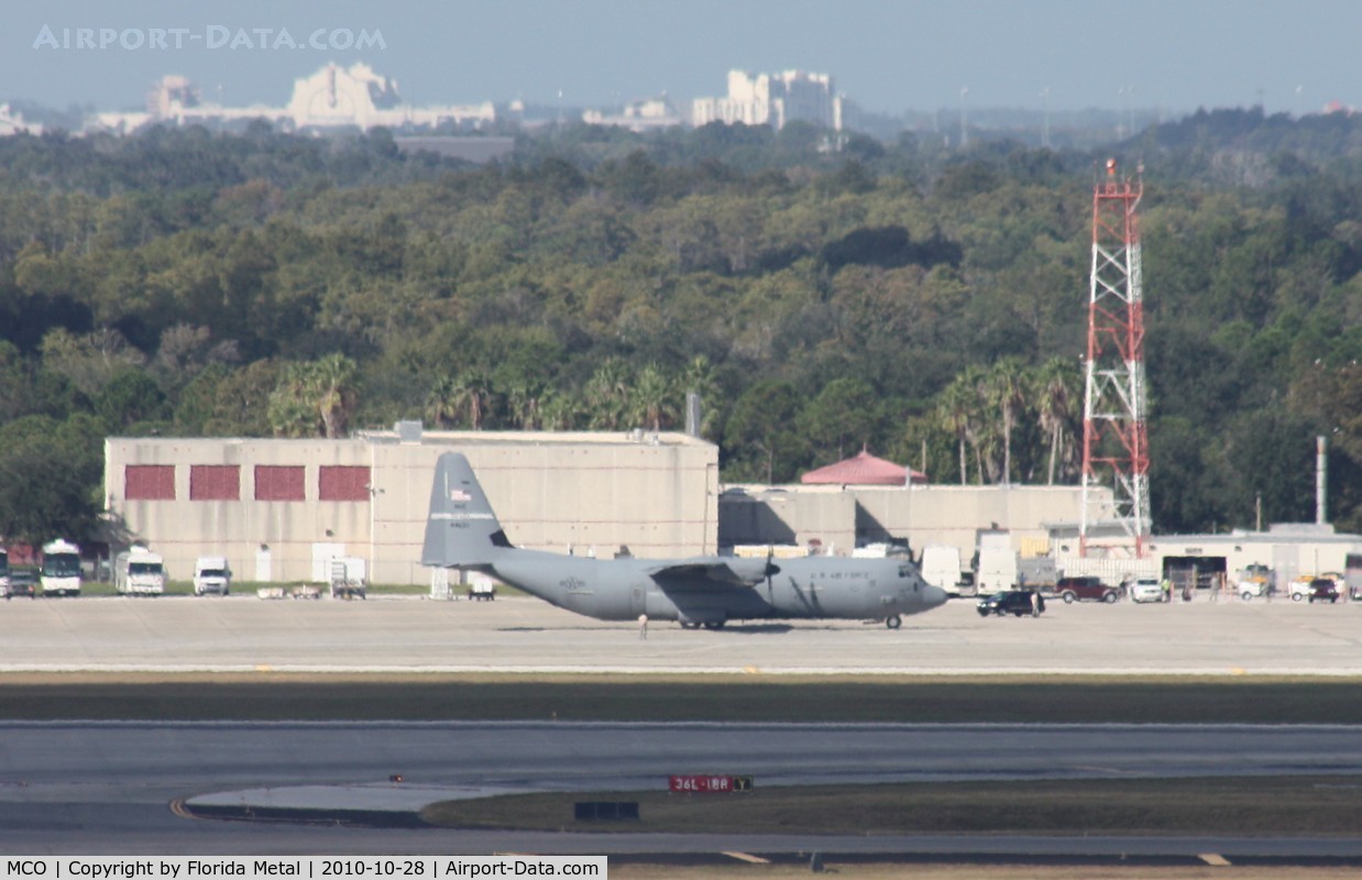 Orlando International Airport (MCO) - C-130 at Orlando for Military Air Tanker and Transport Convention