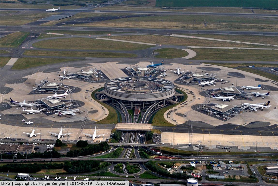 Paris Charles de Gaulle Airport (Roissy Airport), Paris France (LFPG) - View on Terminal 1