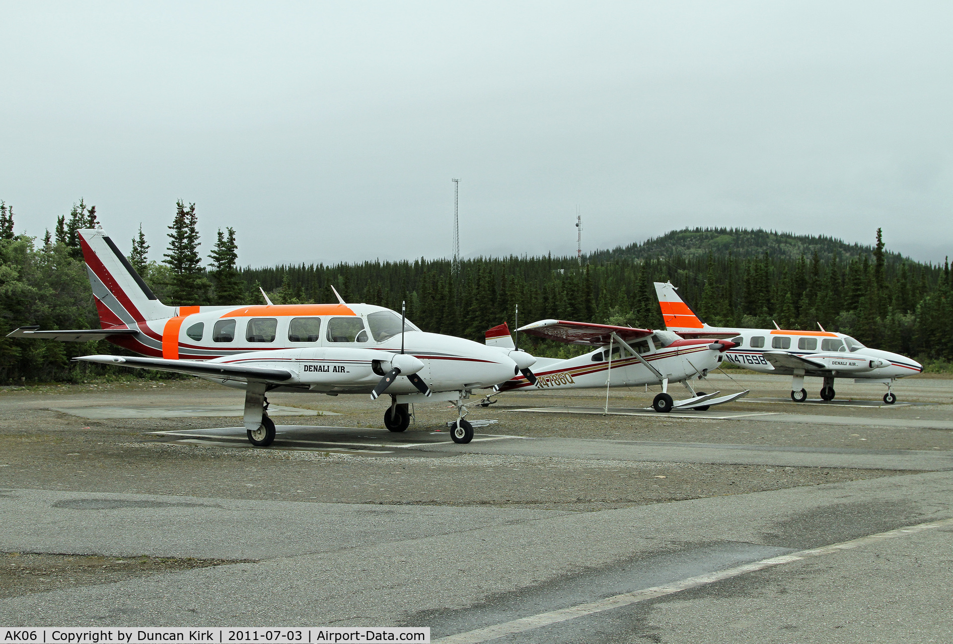 Denali Airport (AK06) - This private airport serves Denali Air and their tourist flights
